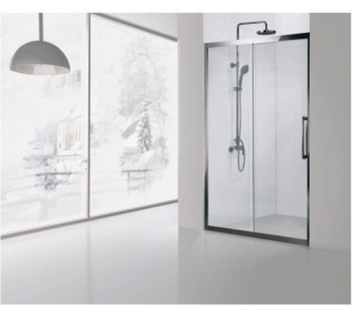 Душевая дверь Aquanet Delta NPE6121 140, прозрачное стекло
