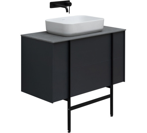 Тумба под раковину Allen Brau Reality 90 1.32006.AM антрацит матовый