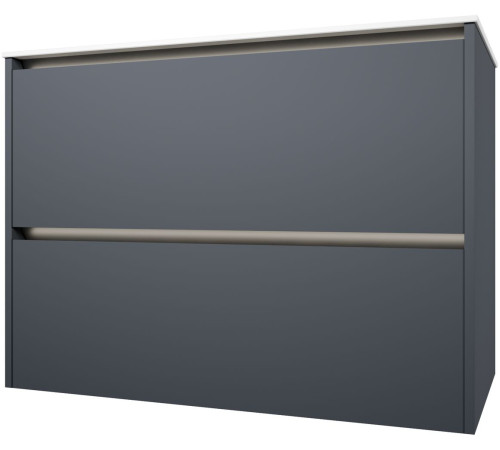 Тумба под раковину Allen Brau Activity 90 1.34013.BGM синий матовый/олива браш