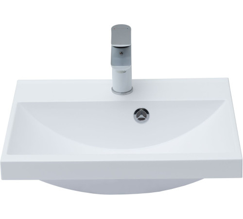 Тумба под раковину Aquanet Нота New 50 напольная, дуб веллингтон табак