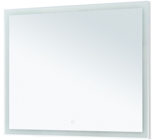 Зеркало Aquanet Гласс 120 белый LED