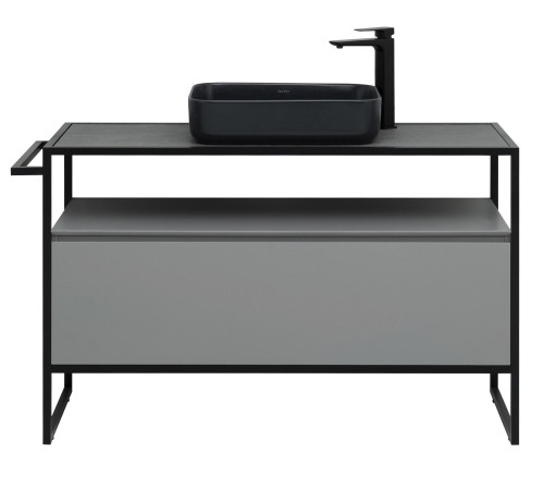 Тумба под раковину Allen Brau Priority 120 1.31004.PGM платина матовый