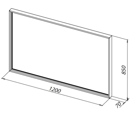 Зеркало Allen Brau Liberty 120 1.330017.60 медь браш