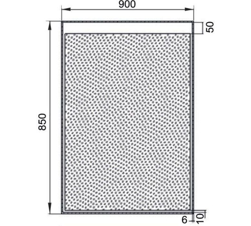 Зеркало Aquanet Палермо New 90 LED