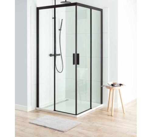 Душевой уголок Aquanet Pleasure AE60-S-100x100U-BT 100x100, прозрачное стекло