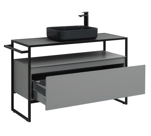 Тумба под раковину Allen Brau Priority 120 1.31004.PGM платина матовый