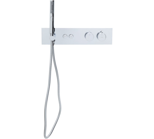 Смеситель для ванны Allen Brau Liberty 5.33010-00 (с внутренней частью, 2 хода) хром