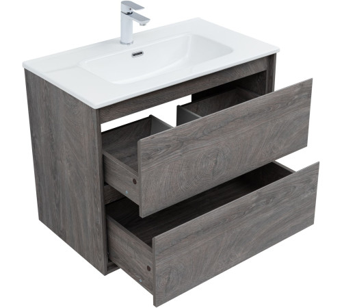 Тумба под раковину Aquanet Милан 80 дуб рошелье