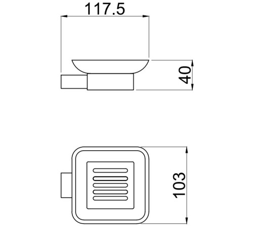 Мыльница Allen Brau Infinity 6.21004-31 белый/черный матовый
