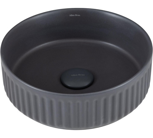 Раковина накладная Allen Brau Fantasy Line 36 4.11032.AN антрацит