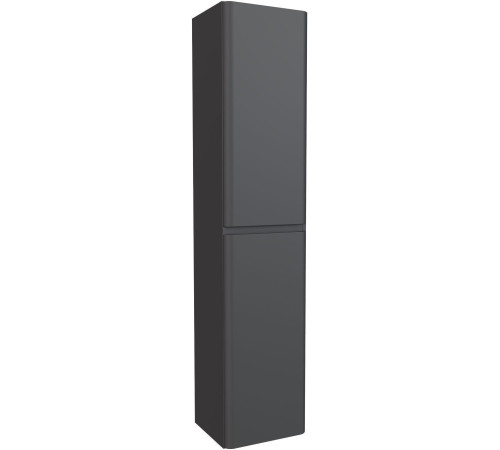 Пенал Aquanet Эмбер 35 черный матовый