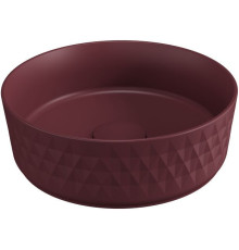 Раковина накладная Allen Brau Fantasy Romb 36 4.11033.BD бордо