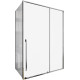 Душевой уголок Allen Brau Fantasy 150x80 3.11009.00 + 3.11011.00 хром