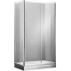 Душевой уголок Aquanet Alfa NAA1131 140x80, прозрачное стекло