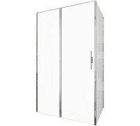 Душевой уголок Allen Brau Priority 120x100 3.31007.00 + 3.31019.00 хром