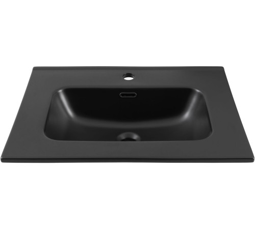Раковина Aquanet Flat 60 черная матовая