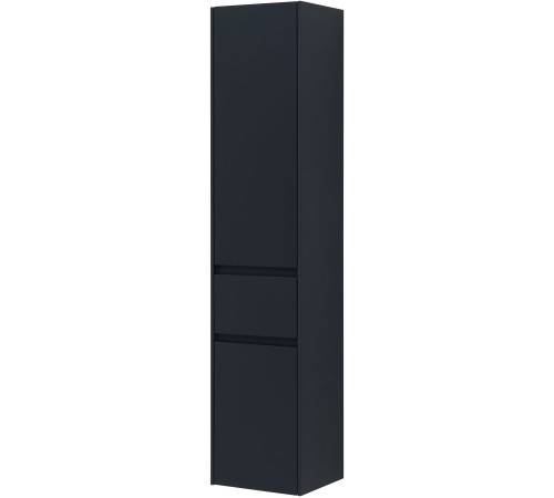 Шкаф-пенал Aquanet Бруклин 35 антрацит матовый