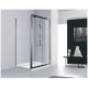 Душевой уголок Aquanet Delta NPE1131 140x80, прозрачное стекло