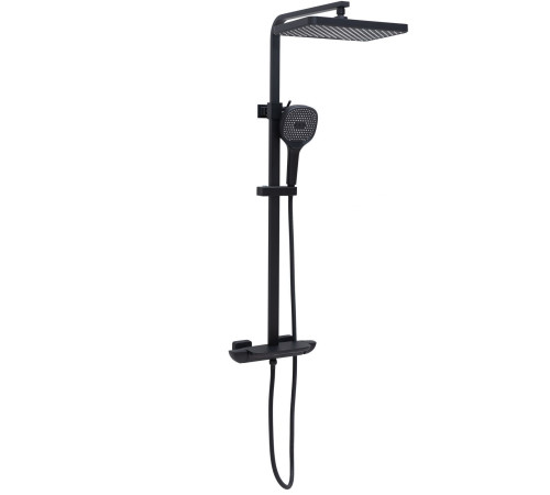 Душевая стойка Allen Brau Infinity 5.21030-31 черный матовый