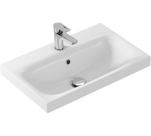 Тумба под раковину Aquanet Беркли 60 белый/дуб рошелье