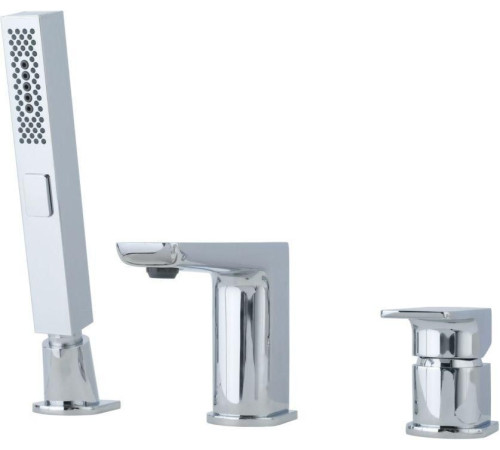 Смеситель на борт ванны Allen Brau Infinity 5.21008-00 (с внутренней частью) хром