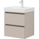 Тумба под раковину Aquanet Вега 2.0 50 бежевый