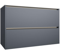 Тумба под раковину Allen Brau Activity 100 1.34014.BGM синий матовый/олива браш