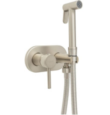 Смеситель с гигиеническим душем Allen Brau Priority 5.31005-BN (с внутренней частью) никель браш