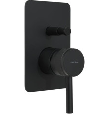 Смеситель для душа Allen Brau Priority X2 5.31011-31 (с внутренней частью, 2 выхода) черный матовый