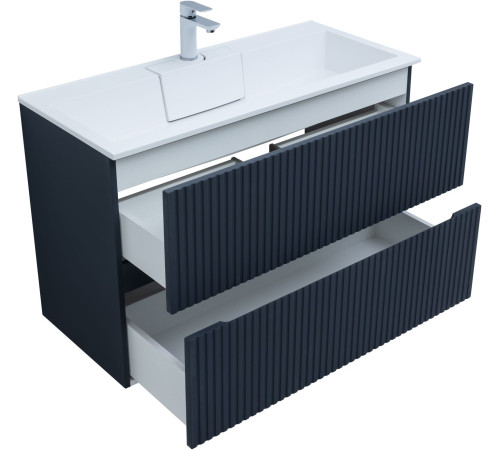 Тумба под раковину Aquanet Джейн 100 маренго