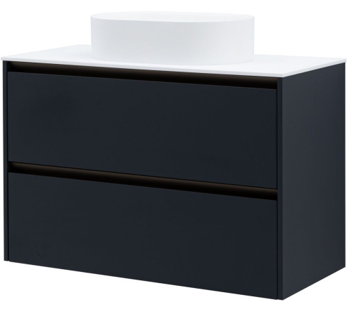 Тумба под раковину Allen Brau Activity 100 1.34014.AM антрацит матовый/олива браш