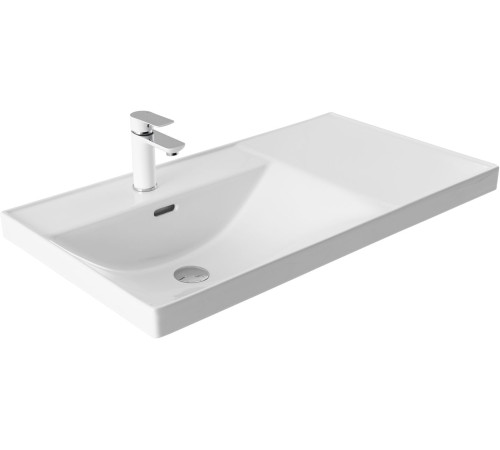 Раковина Aquanet Side 90 левая