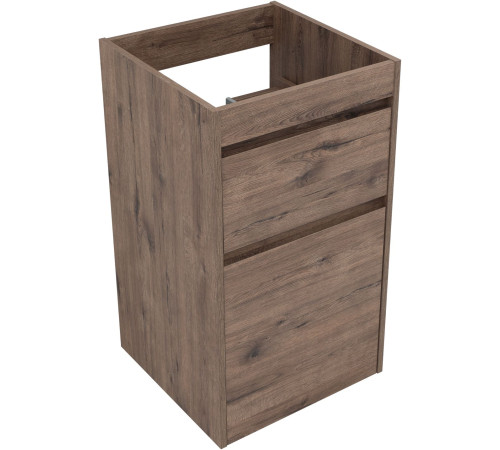 Тумба под раковину Aquanet Токио 48 дуб веллингтон (напольная 2 ящика)