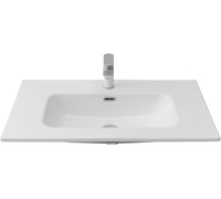 Раковина Aquanet Flat 80 белая матовая