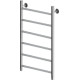 Полотенцесушитель водяной Aquanet Mauro 800x500 хром
