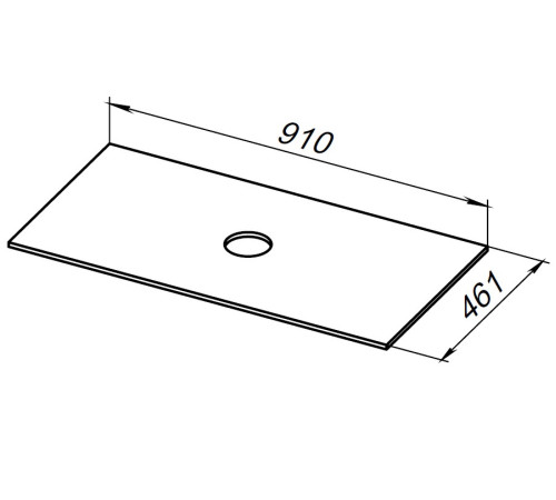 Столешница Allen Brau Reality 90 1.32024.M мрамор