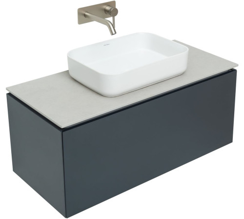 Тумба под раковину Allen Brau Infinity 100 1.21004.AM антрацит матовый
