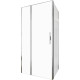 Душевой уголок Allen Brau Priority 100x80 3.31004.00 + 3.31013.00 хром