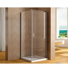 Душевой уголок Aquanet Cinetic 90х80,прозрачное стекло (AE12-N-90H190U-CT + AE12-F-80H190U-CT)