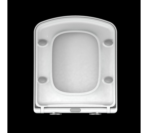 Крышка-сиденье для унитаза Allen Brau Liberty 4.33006.20 белый глянец