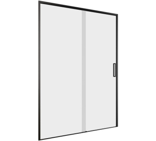 Душевая дверь Aquanet Pleasure Evo 130 AE65-N130-BT профиль черный, прозрачное стекло