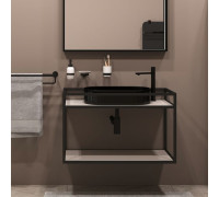 Консоль под раковину Allen Brau Liberty 90 1.33003.BB черный браш