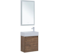 Мебель для ванной Aquanet Nova Lite 50 дуб рустикальный (с дверецей)