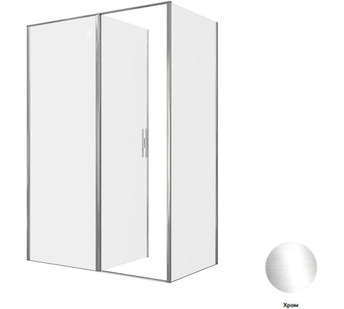 Душевой уголок Allen Brau Priority 140x80 3.31034.00 + 3.31040.00 хром