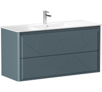 Тумба под раковину Allen Brau Paris 120 1.360003.BGM синий матовый