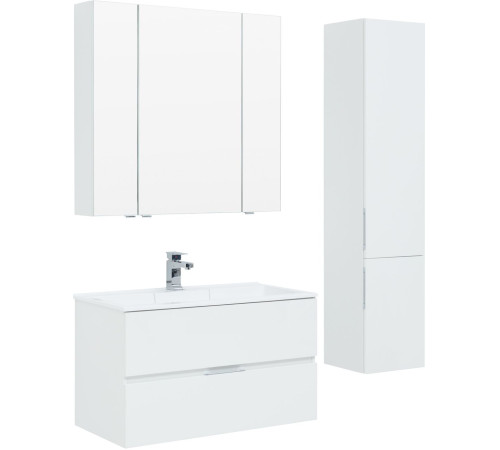 Тумба под раковину Aquanet Алвита 90 белый