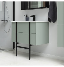 Тумба под раковину Allen Brau Reality 100 1.32007.CGM олива матовый