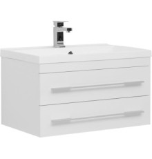 Тумба с раковиной Aquanet Нота 75 белый