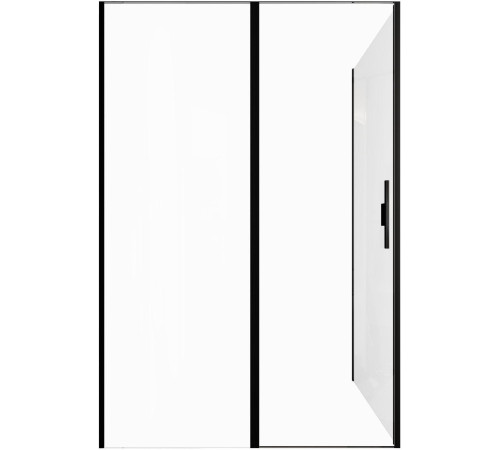 Душевой уголок Allen Brau Priority 140x100 3.31012.BBA + 3.31021.BBA черный браш