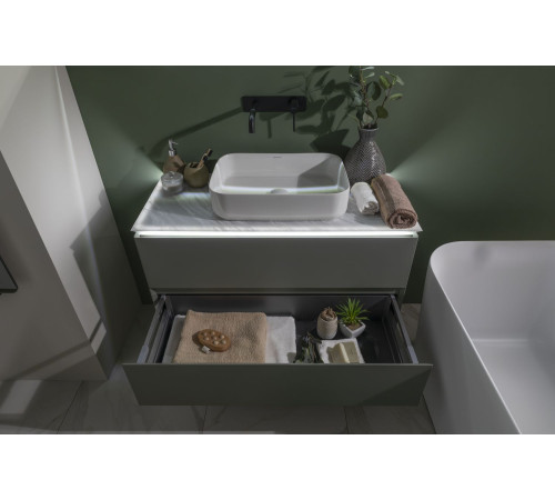 Тумба под раковину Allen Brau Infinity 100 1.21003.CGM олива матовый